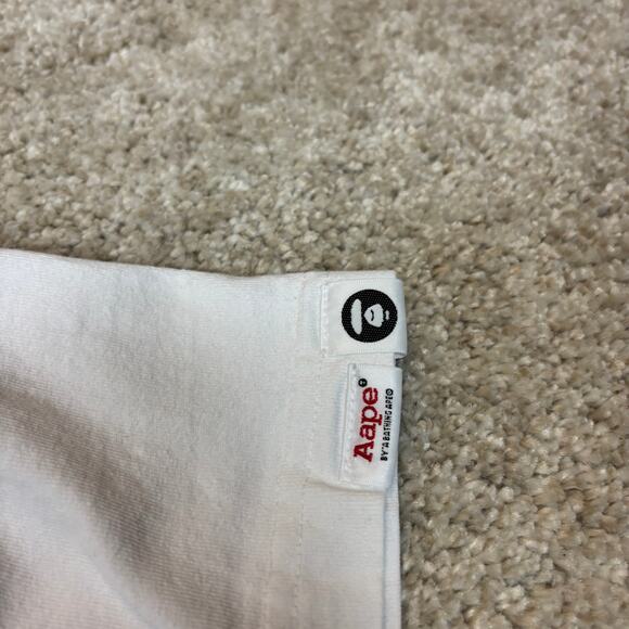 Aape by A Bathing Ape Universe APUNVS T Shirt Men's Medium Japanese Stretwear - Picture 9 of 16